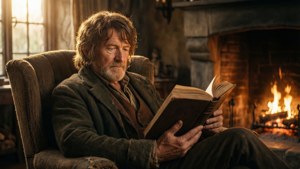 Bilbo by the Fire
