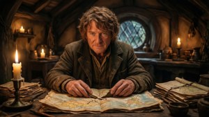 Bilbo's Cozy Study