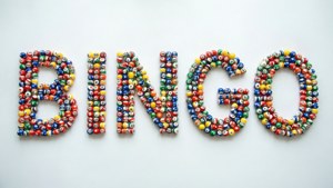 Bingo Ball Typography