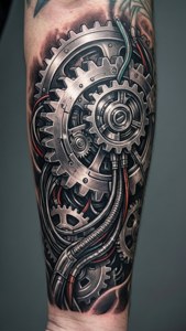 Bio-Mechanical Tattoo Art