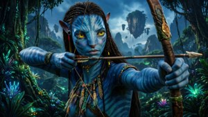 Bioluminescent Archer