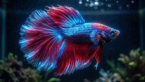 Bioluminescent Betta Glow