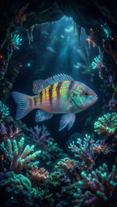 Bioluminescent Chromis