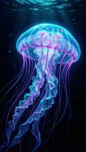Bioluminescent Jellyfish