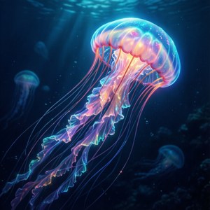 Bioluminescent Jellyfish