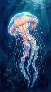 Bioluminescent Jellyfish