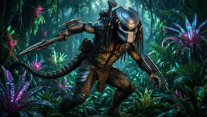 Bioluminescent Jungle Predator