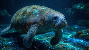 Bioluminescent Manatee