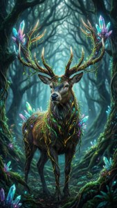 Bioluminescent Stag