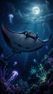 Bioluminescent Stingray