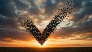 Birds Formation Checkmark
