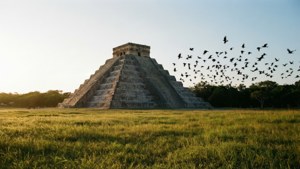 Birds Over Uxmal