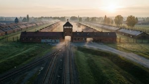 Birkenau Dawn Aerial View