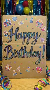 Birthday Cardboard
