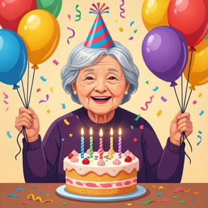 Birthday Grandma Party