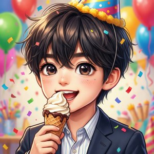 Birthday Ice Cream