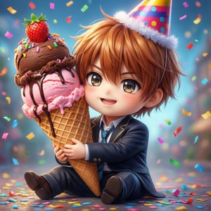 Birthday Ice Cream