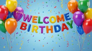 Birthday Welcome Banner