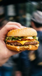 Biting Into Whopper