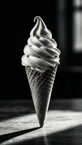 Black and White Cone
