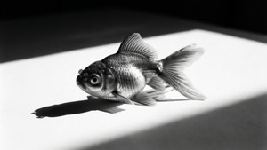 Black and White Goldfish