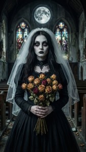 Black Bride Dead Roses