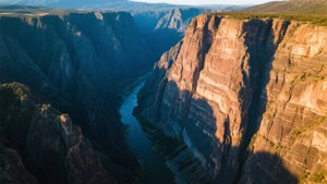 Black Canyon Aerial Drama