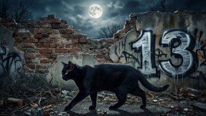 Black Cat 13 Moon