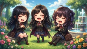 Black Eagles in Bloom