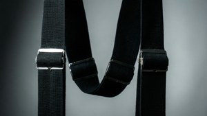Black Elastic Close-Up