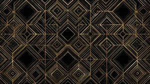 Black Gold Geometric