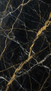 Black Gold Marble