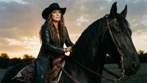 Black Horse Sunset