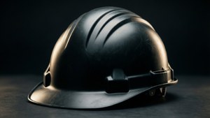 Black Matte Hard Hat