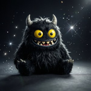 Black Monster Sparkle