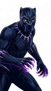 Black Panther Stealth Vector