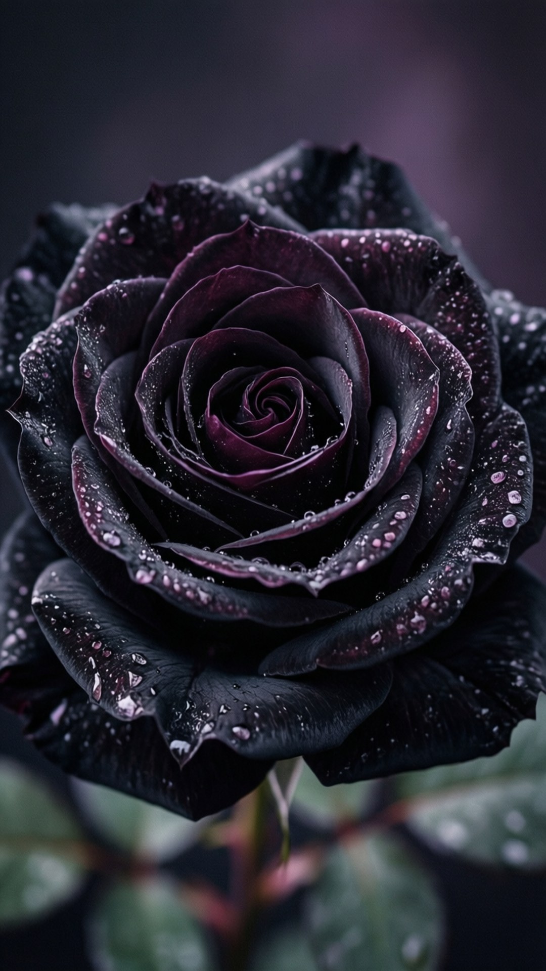 Black Rose Essence by Wallpapers.art Studio