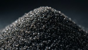 Black Sugar Crystal Macro