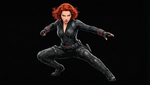 Black Widow Vector