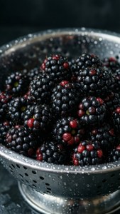 Blackberry Bunch Colander