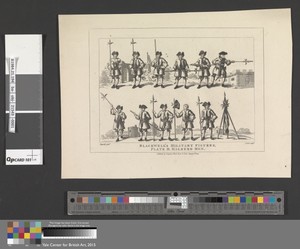 Blackwell's Military Figures, Plate II: Halberd Men