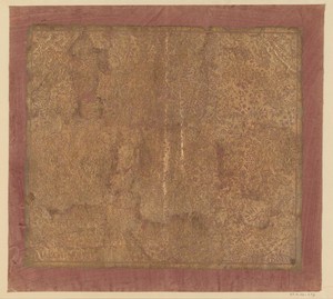 Blad met ranken met vruchten