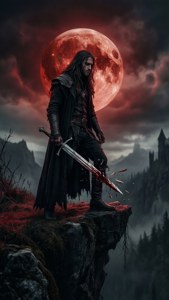 Blade Crimson Moon