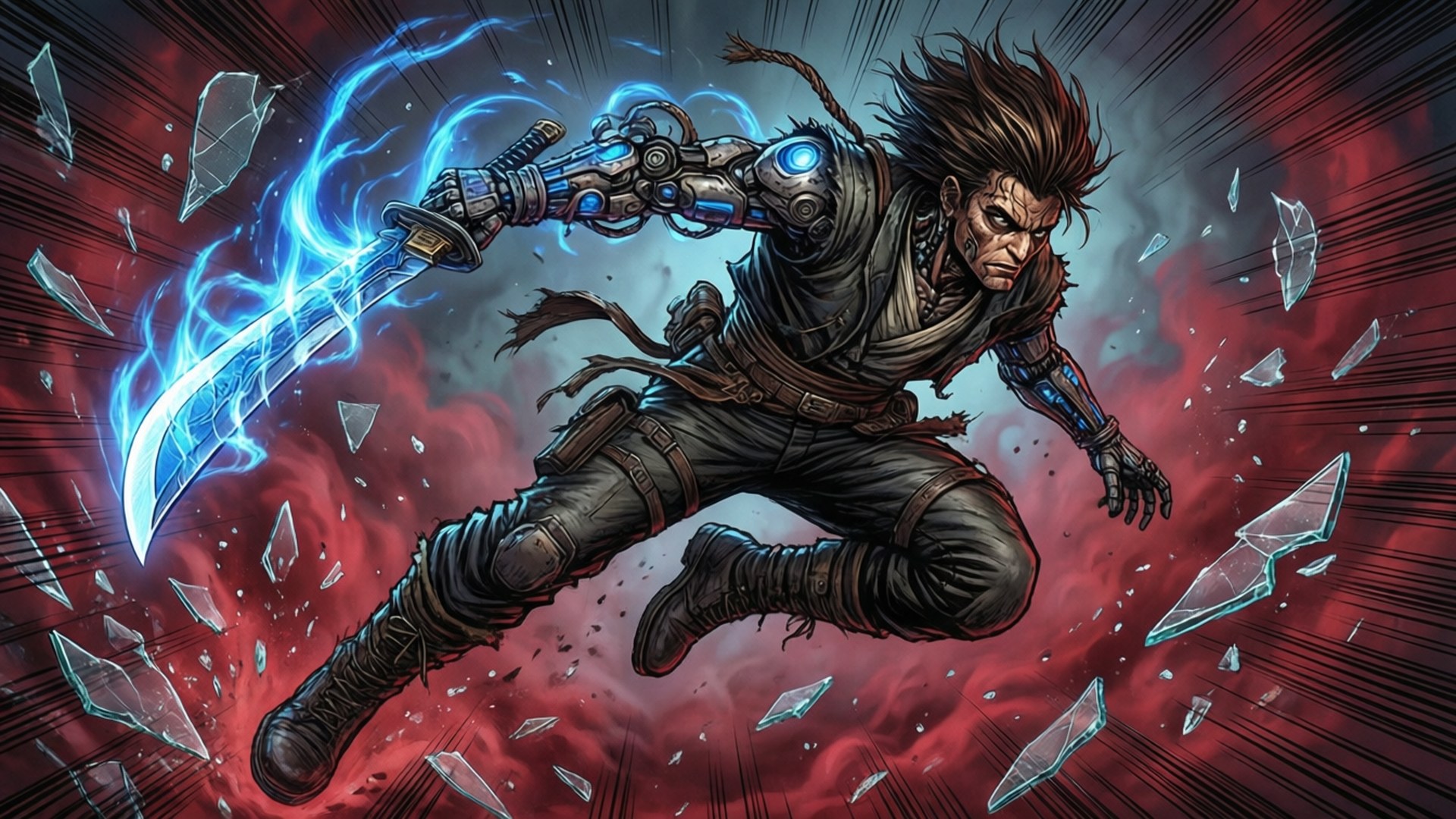 Blade Dance by Wallpapers.art Studio
