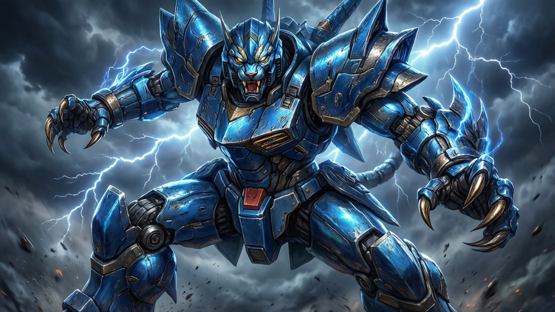 Blade Liger Storm by Wallpapers.art Studio