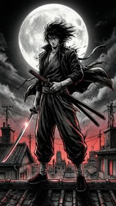Blade Under the Moon