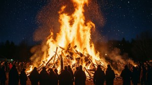 Blazing Bonfire Night
