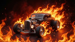 Blazing Hot Rod