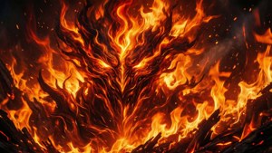 Blazing Inferno Background