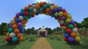 Blocky Balloon Arch